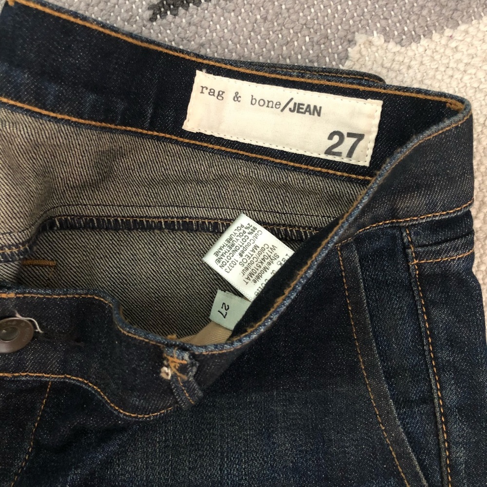 rag and bone slouchy Jeans